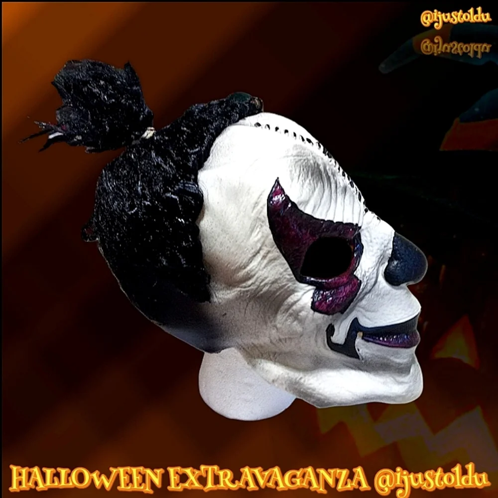 Halloween Cosplay Costume Event | Freakshow Clown Mask | High Quality Prof Grade